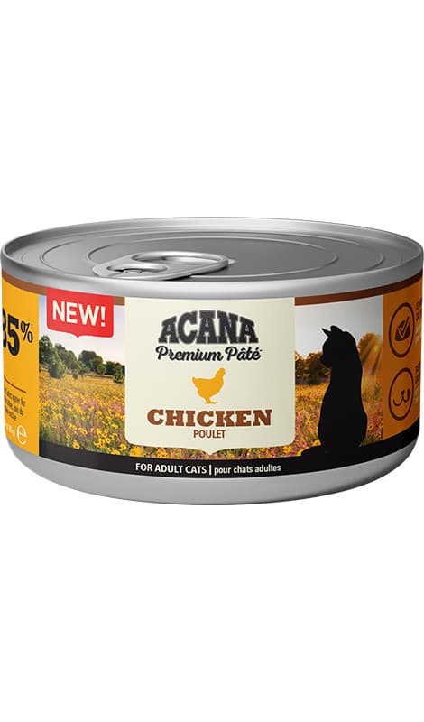 Консервований корм Acana Premium Pate Adult Chicken з куркою для дорослих котів