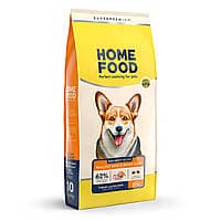 Сухий корм Home Food Medium з індичкою та лососем для середніх порід собак
