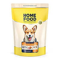 Сухий корм Home Food Medium з індичкою та лососем для середніх порід собак