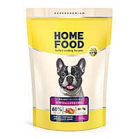 Сухий корм Home Food Mini and Medium гіпоалергенний з телятиною та овочами для малих та середніх порід собак