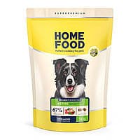 Сухий корм Home Food Medium and Maxi з ягням та рисом для активних середніх та великих порід собак