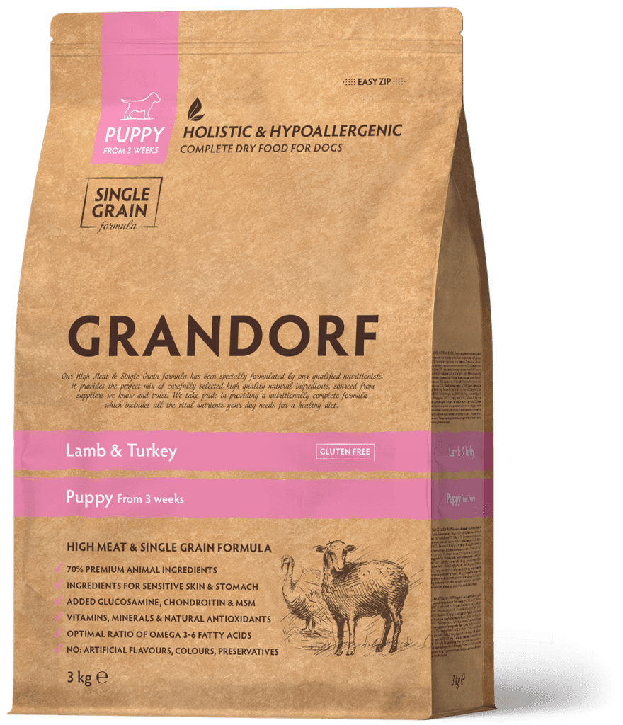 НА ВАГУ Grandorf Puppy Lamb & Turkey з ягням та індичкою для цуценят