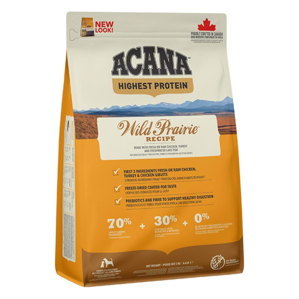 НА ВАГУ Сухий корм Acana Wild Prairie Recipe з куркою для собак всіх порід та всіх стадій життя