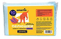 Пелюшки Smartis щоденні з ароматом лаванди для цуценят і дорослих собак 60 х 60 см