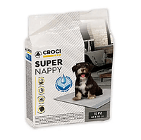 Пелюшки Croci Super Nappy одноразові для собак 40 х 60 см