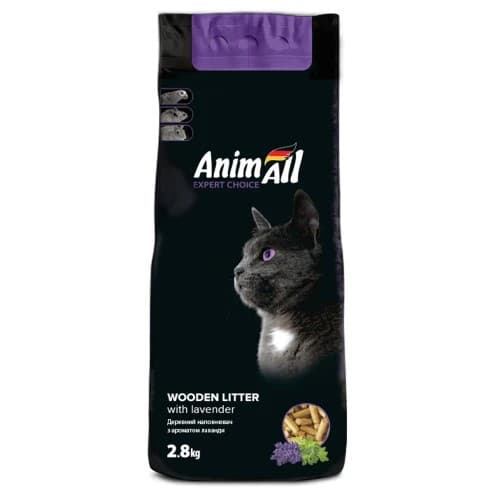 Деревний наповнювач AnimAll з ароматом лаванди