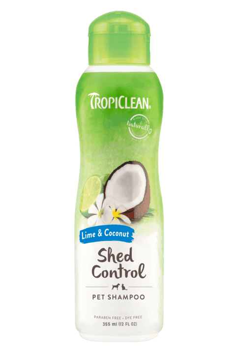 Шампунь TropiClean Lime & Coconut "Лайм та кокос" для прискорення линьки котів та собак