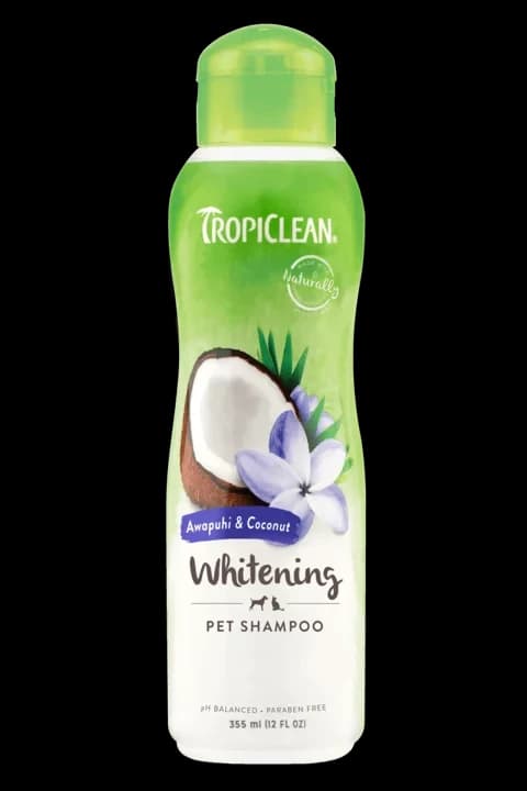 Шампунь TropiClean Awapuhi & Coconut "Імбир та кокос" для білої шерсті котів та собак
