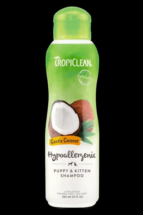Шампунь TropiClean Gentle Coconut "Ніжний кокос" гіпоалергенний для цуценят та кошенят