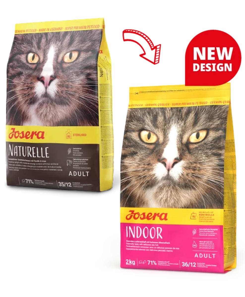 Сухий корм Josera Indoor (Naturelle) для дорослих стерилізованих котів