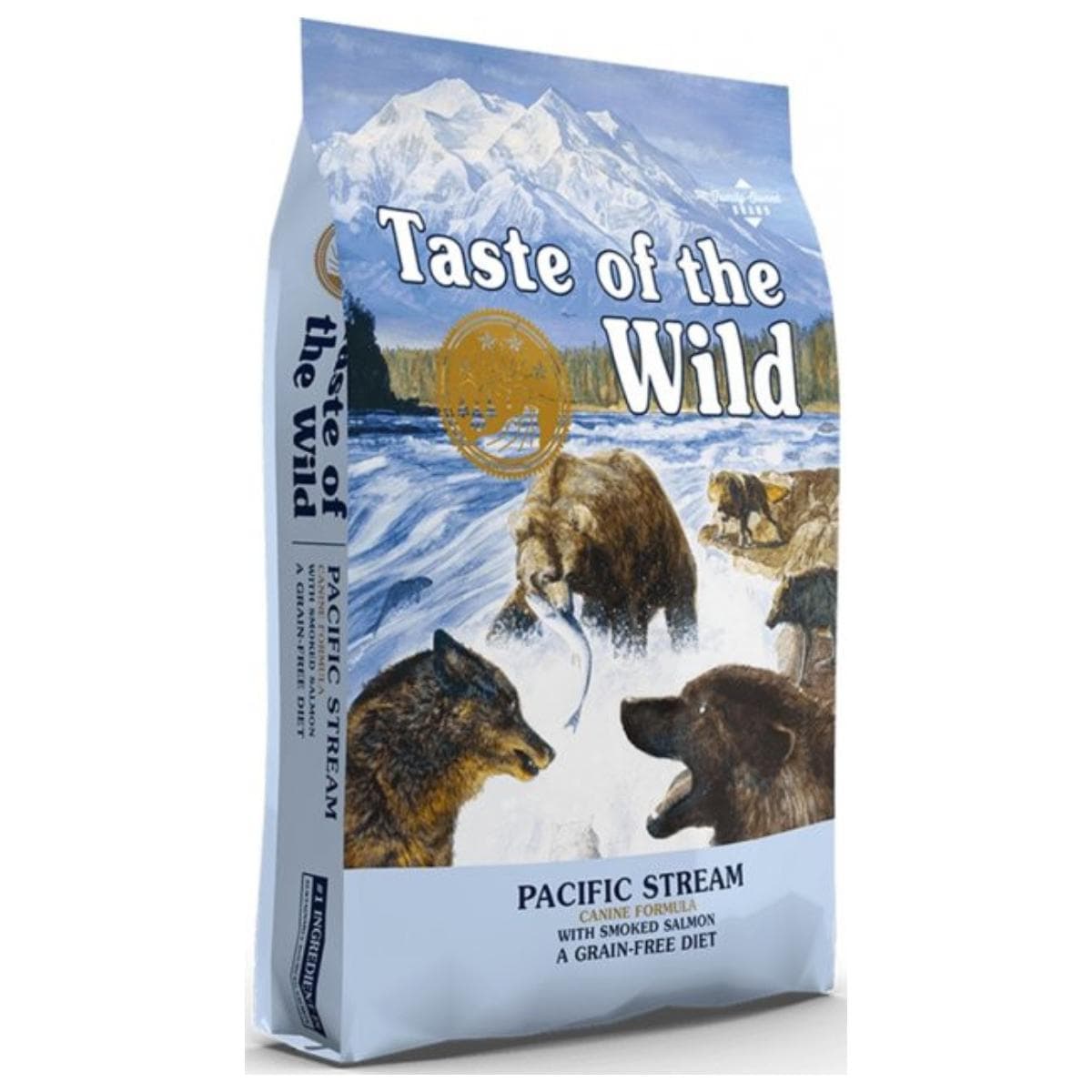 Сухий корм Taste of the Wild Pacific Stream беззерновий з лососем для дорослих собак усіх порід із чутливим травленням