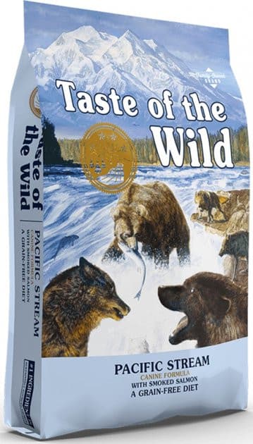 Сухий корм Taste of the Wild Pacific Stream беззерновий з лососем для дорослих собак усіх порід із чутливим травленням