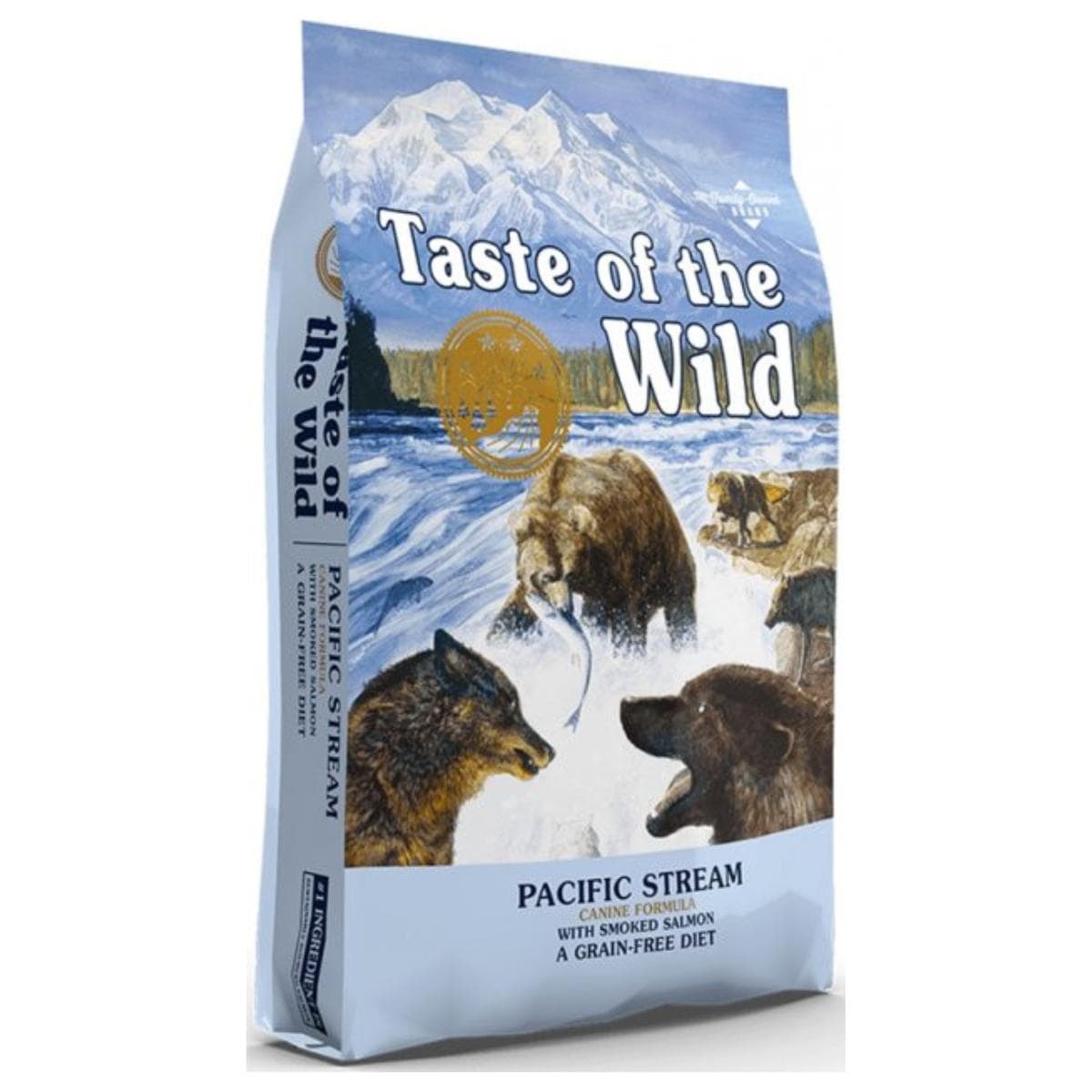 Сухий корм Taste of the Wild Pacific Stream беззерновий з лососем для дорослих собак усіх порід із чутливим травленням