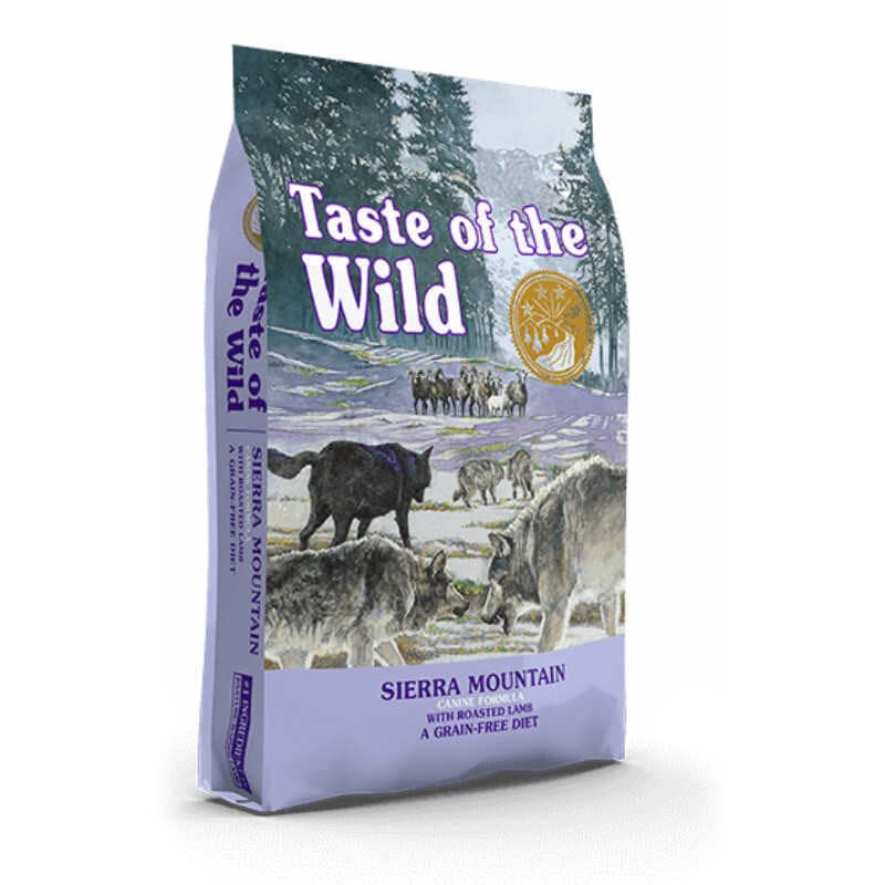 Сухий корм Taste of the Wild Sierra Mount беззерновий корм із запеченим ягням для собак всіх порід на всіх стадіях життя