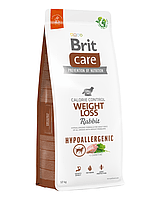 Сухий корм Brit Care Dog Hypoallergenic Weight Loss гіпоалергенний з кроликом для собак із зайвою вагою