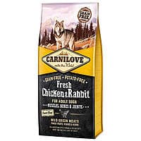 Сухий корм Carnilove Fresh Chicken & Rabbit з куркою та кроликом для дорослих собак усіх порід