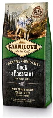 Сухий корм Carnilove Duck & Pheasant з качкою і фазаном для собак
