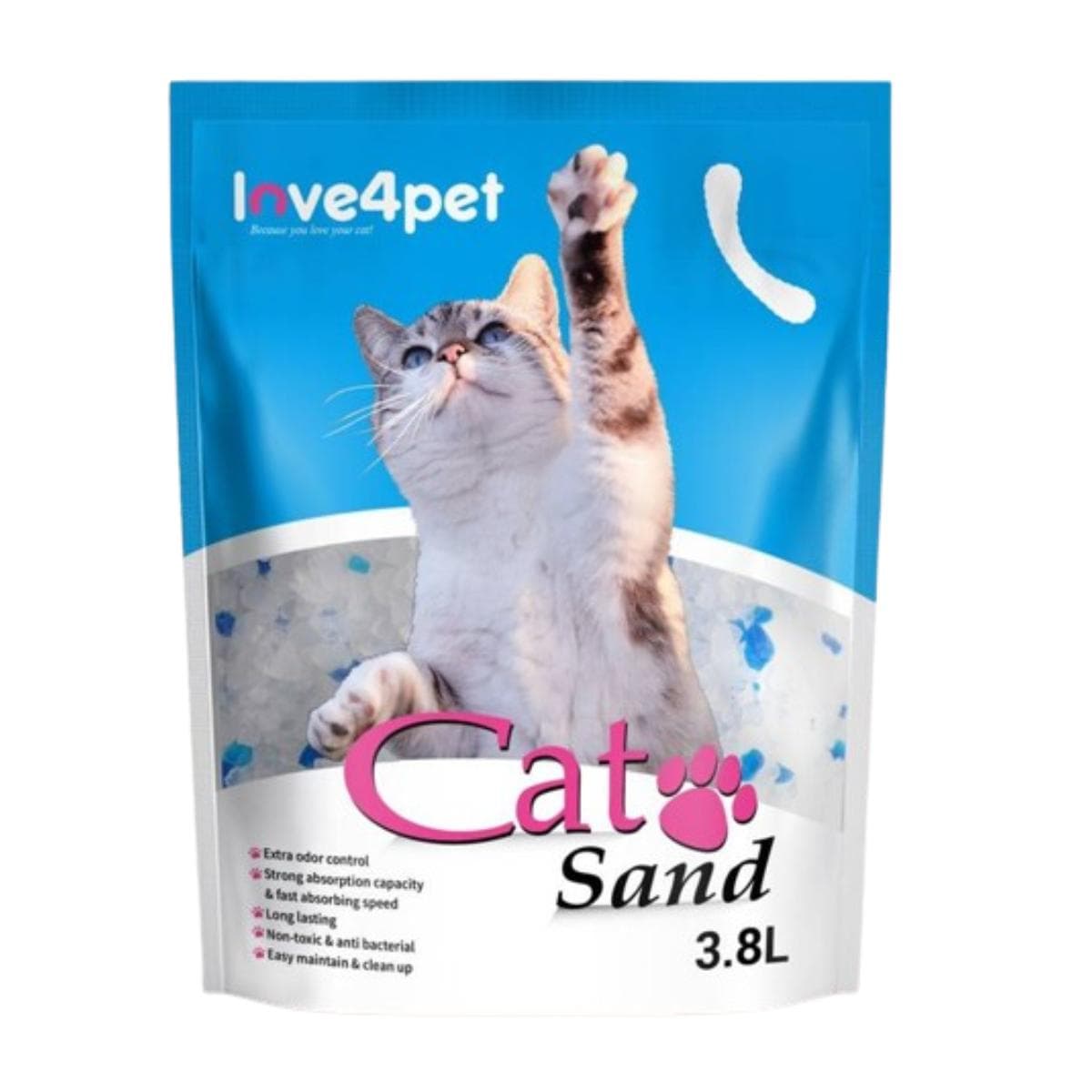 Силікагелевий наповнювач Cat Sand для котячого туалету