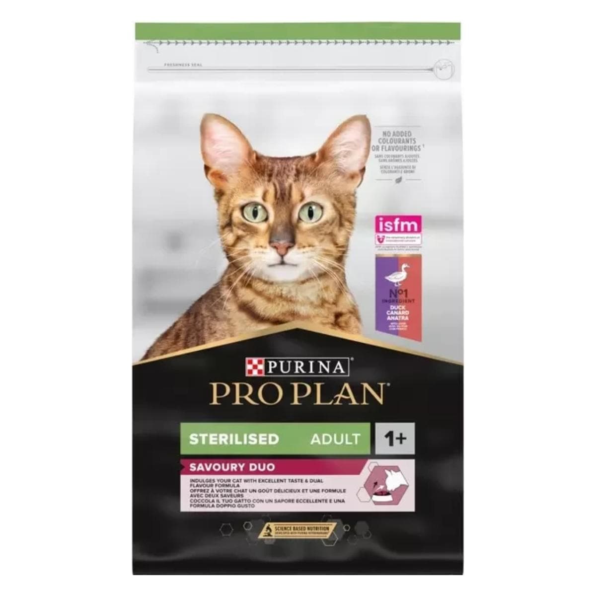 Сухий корм Purina Pro Plan Sterilised Savoury Duo Duck з качкою для стерилізованих котів