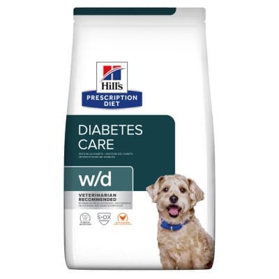 Сухий корм Hill`s Prescription Diet Canine w/d лікувальний з куркою при цукровому діабеті для дорослих собак