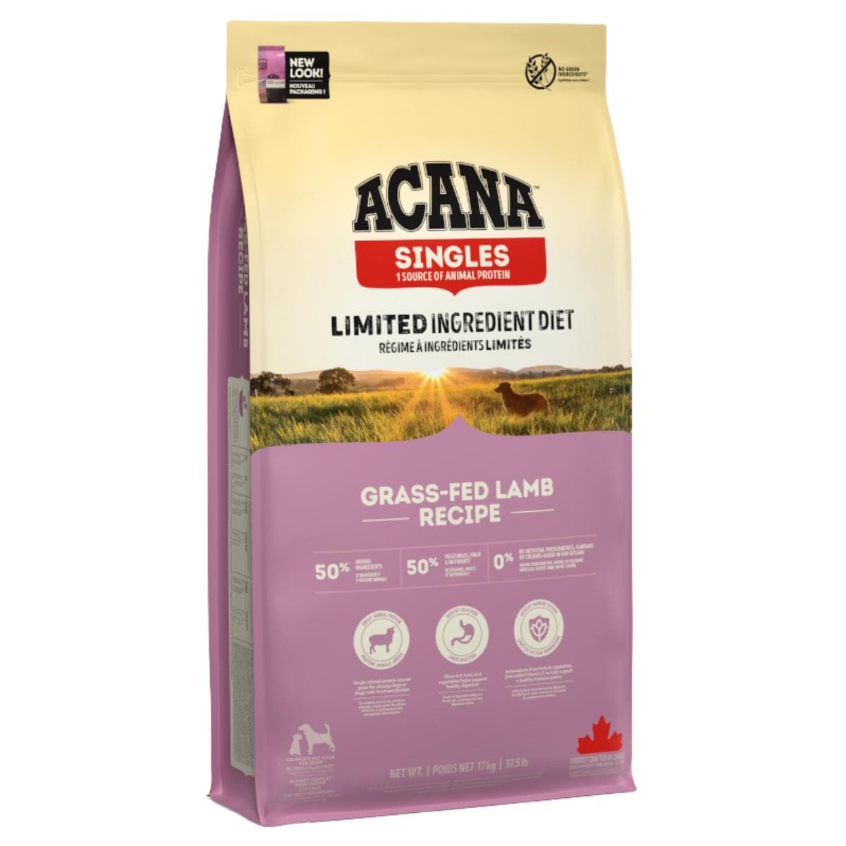 НА ВАГУ Сухий корм Acana Grass Fed Lamb з ягням і яблуком