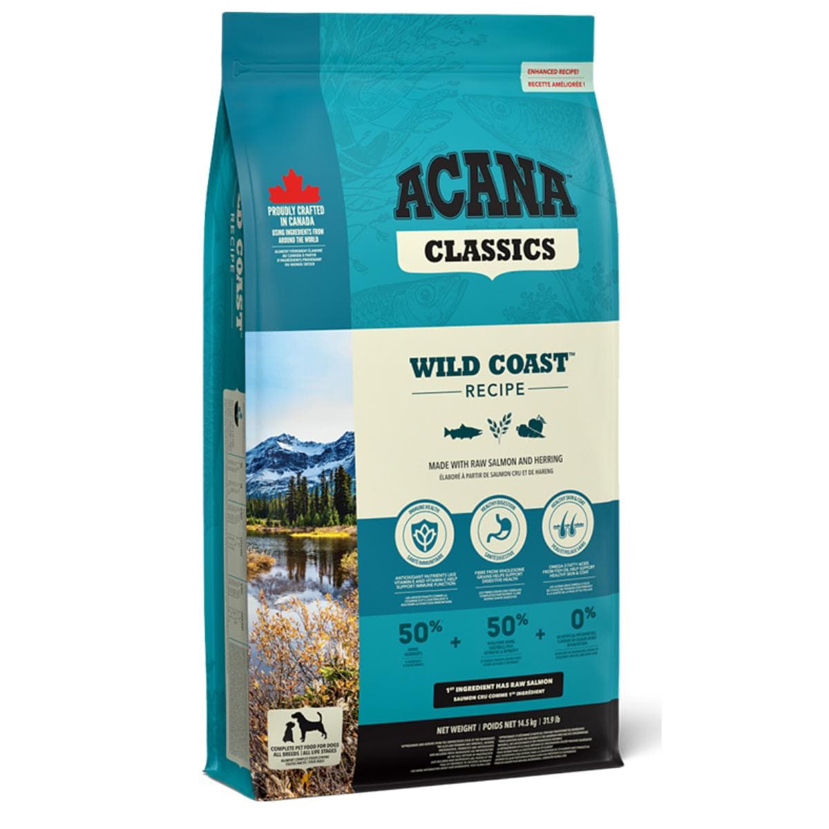 Сухий корм Acana Wild Coast з рибою для дорослих собак всіх порід