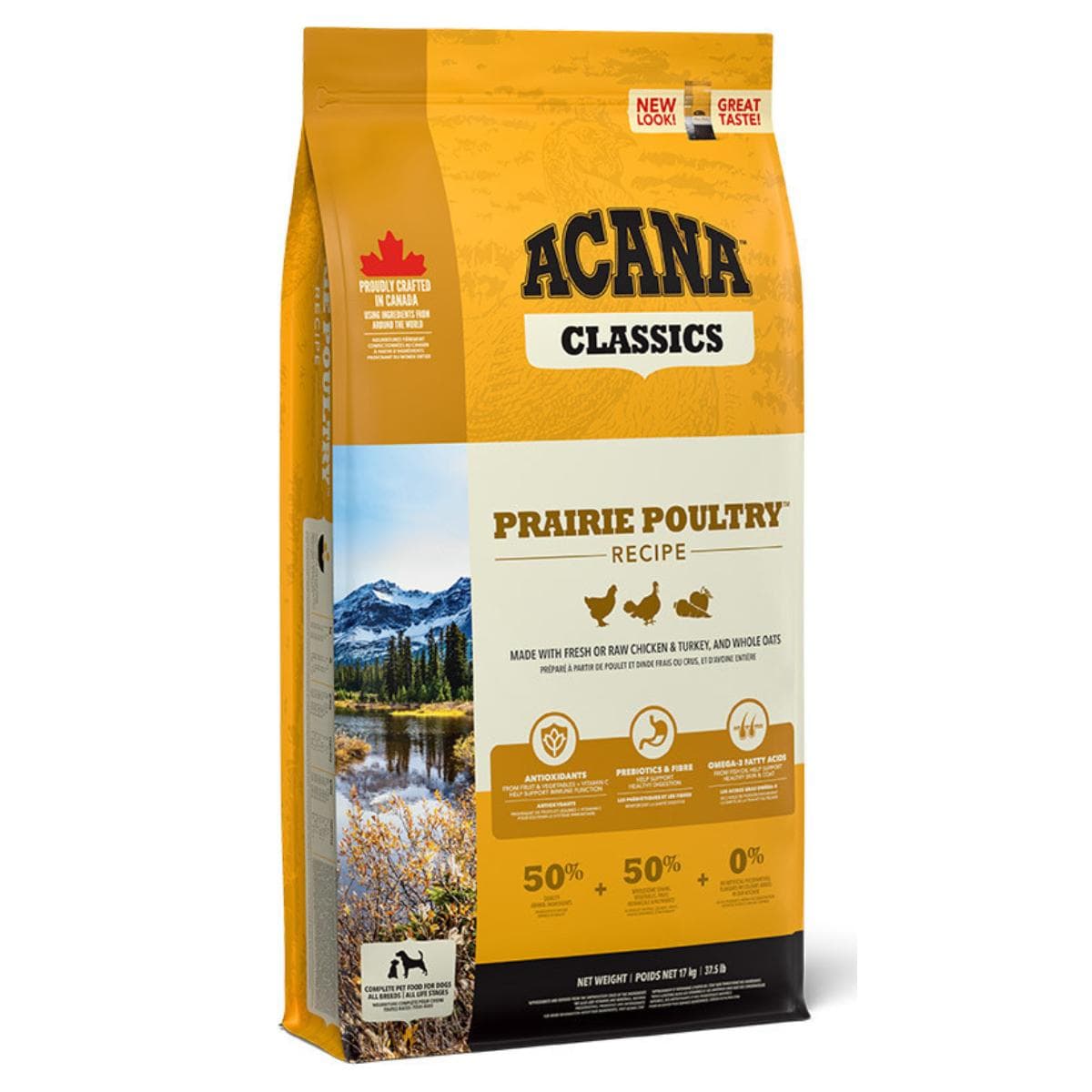 Сухий корм Acana Prairie Poultry з птицею для собак