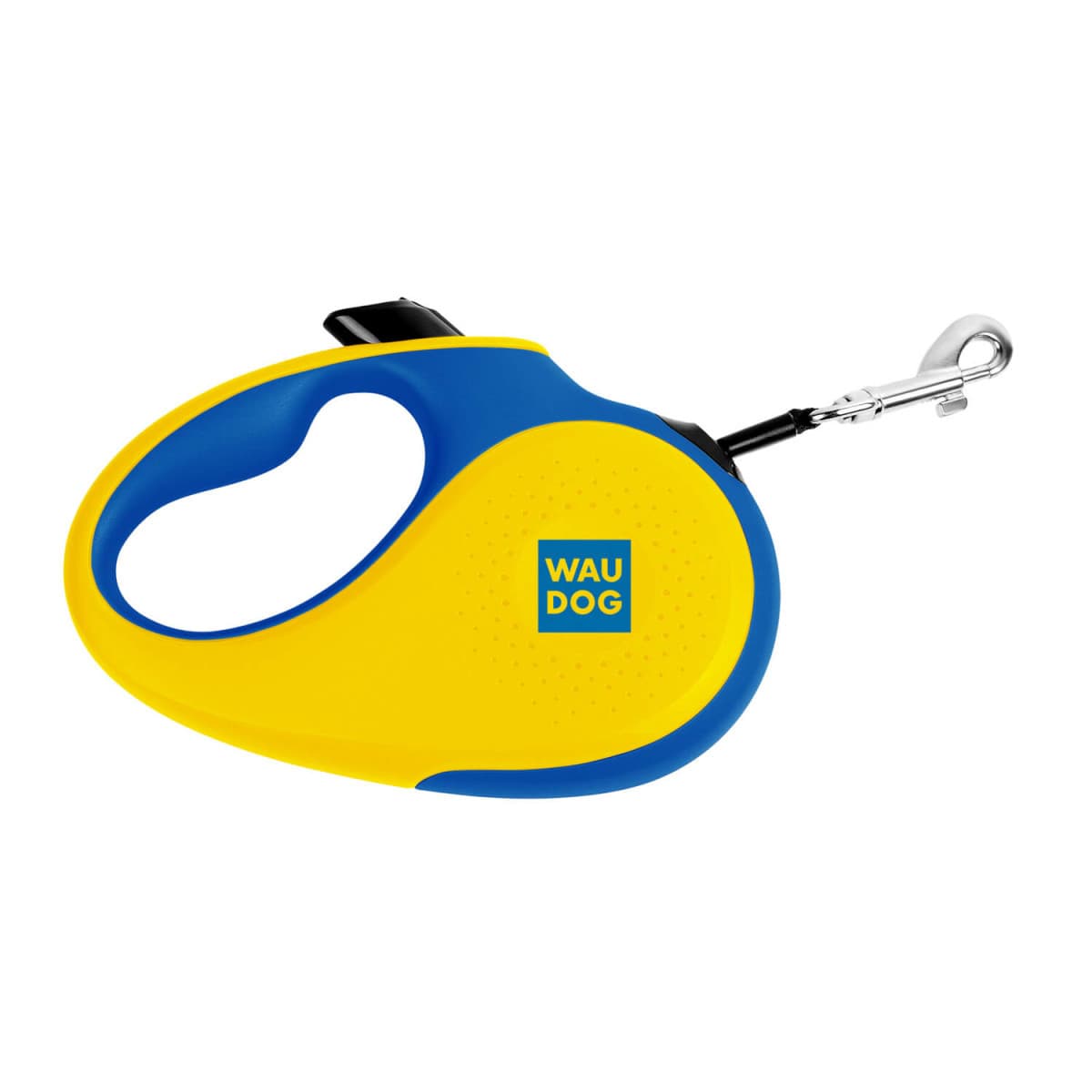 Повідець-рулетка для собак WAUDOG R-leash, малюнок «Colors of freedom», світловідбивна стрічка, розмір S, довжина 5 м (до 15 кг)