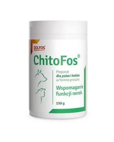 Порошок Dolfos ChitoFos для підтримки функції нирок при ХНН собак і котів