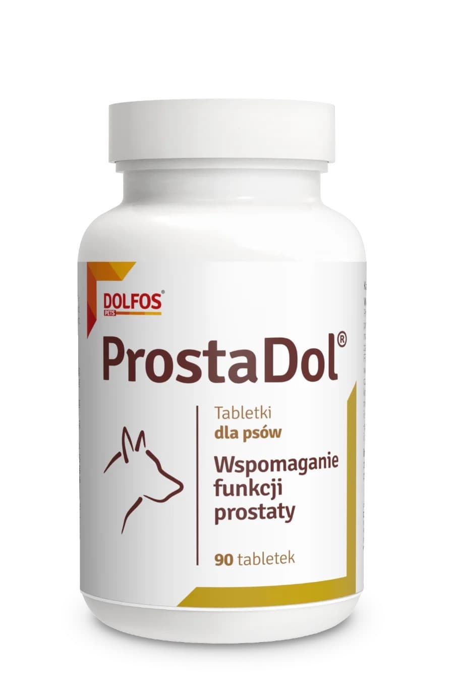 Добавка Dolfos ProstaDol для поліпшення функції простати собак, 90 таблеток