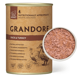 Вологий корм Grandorf Duck & Turkey консерва з качкою та індичкою для собак
