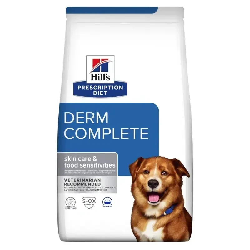 Сухий корм Hill`s Prescription Diet Derm Complete Skin Care & Food Sensitivities для собак