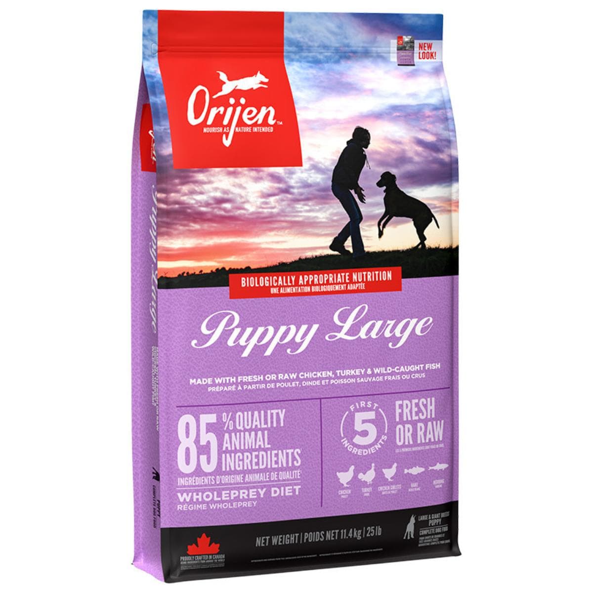 Сухий корм Orijen Puppy Large для цуценят великих порід