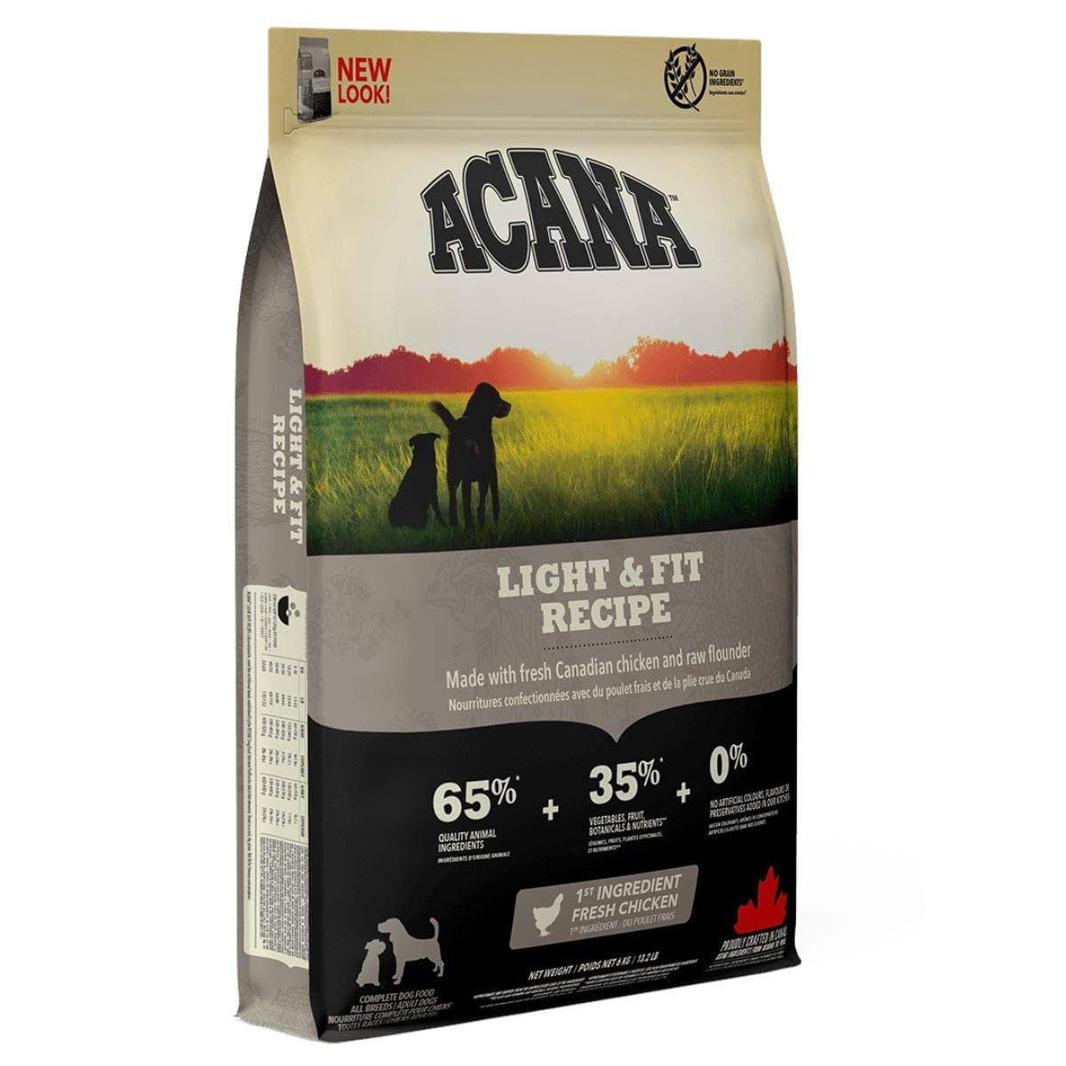 Сухий корм Acana Light & Fit Recipe беззерновий для собак