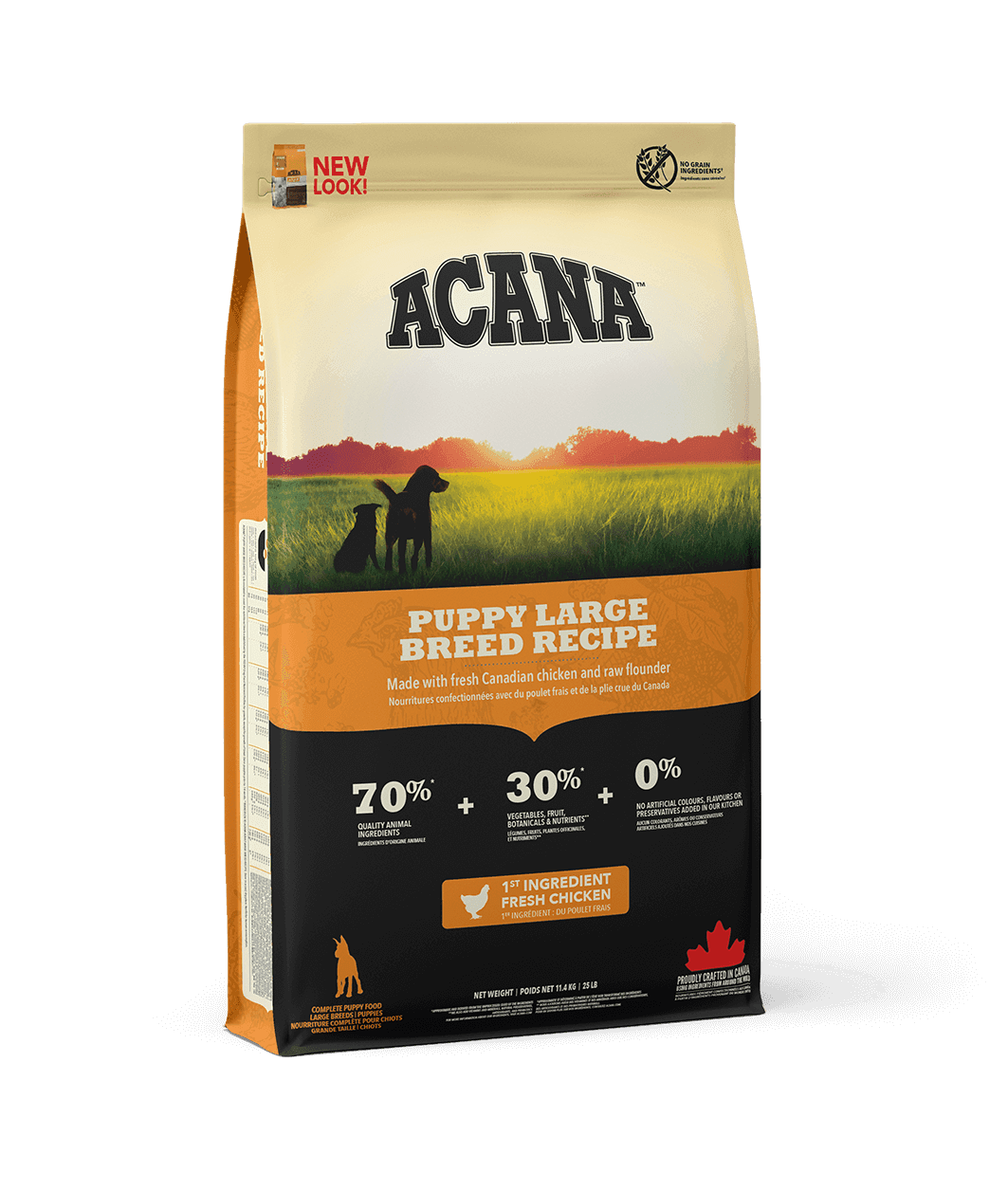 Сухий корм Acana Puppy Large Breed беззерновий для цуценят великих порід