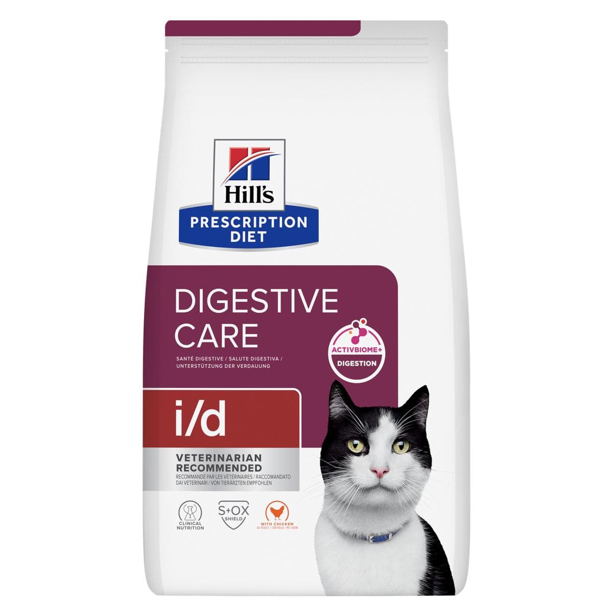 Сухий корм Hill's i/d Digestive Care з куркою лікувальний для травлення котів