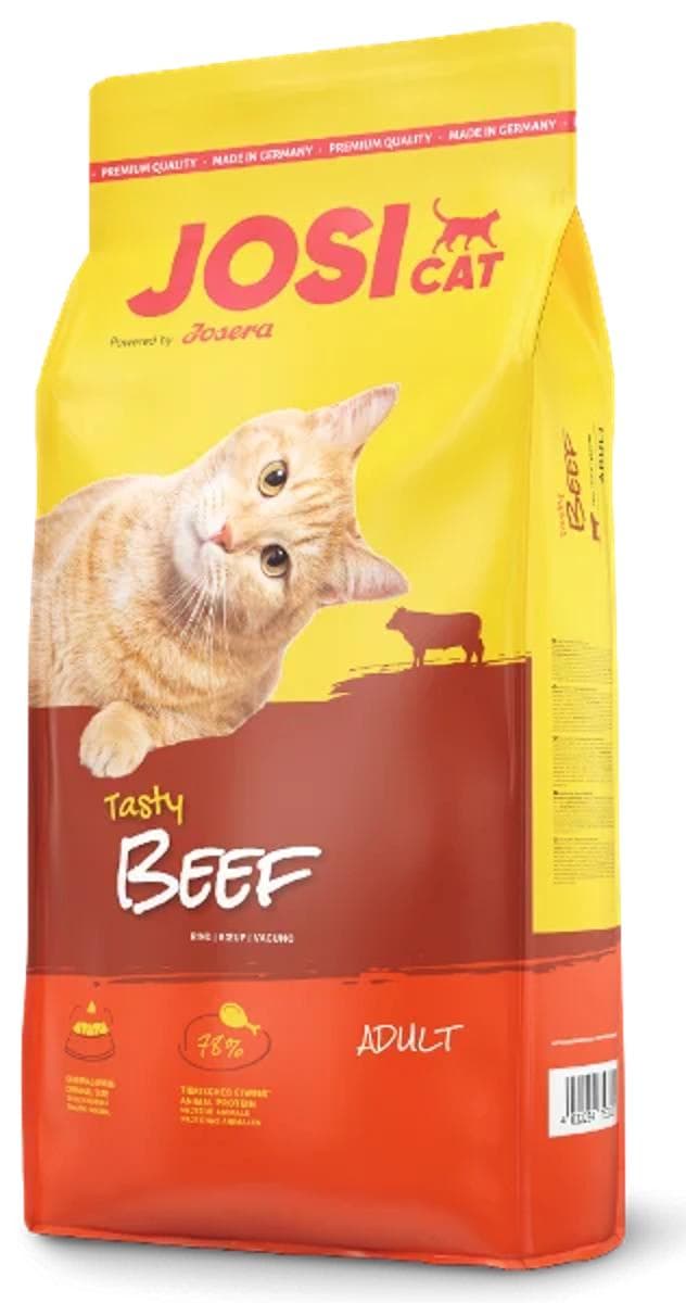Сухий корм JosiCat Adult Tasty Beef з яловичиною для котів