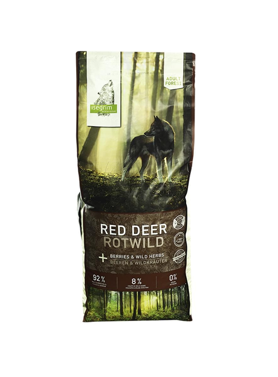 Сухий корм ISEGRIM Forest беззерновий з олениною для дорослих собак