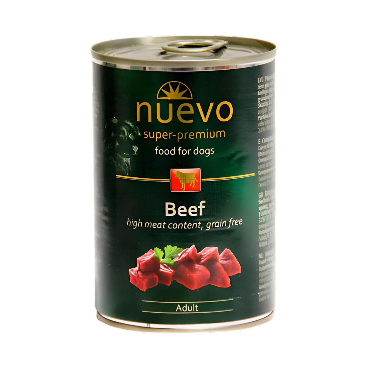 Вологий корм Nuevo Super Premium з яловичиною для дорослих собак
