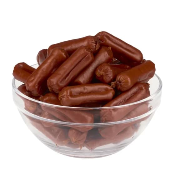 Ласощі AnimAll PLATINUM Organic міні ковбаски з качкою для собак