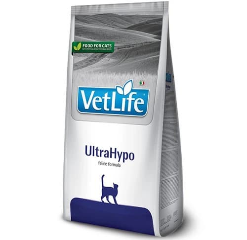 Сухий корм Farmina Cat Vet Life UltraHypo при харчовій алергії для котів