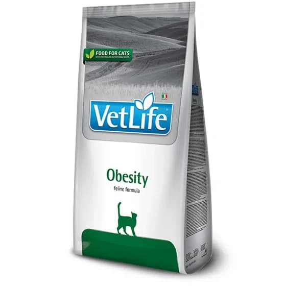 Сухий корм Farmina Cat Vet Life Obesity при надмірній вазі для котів