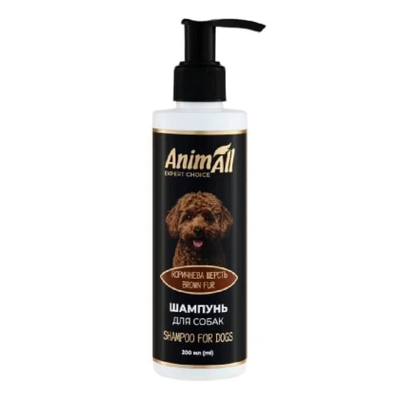 Шампунь AnimAll Brown Fur для коричневої та рудої шерсті для собак