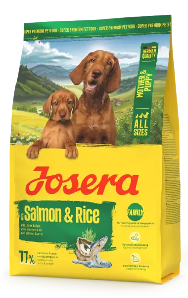 Сухий корм Josera Mother and Puppy Salmon & Rice для собак та цуценят
