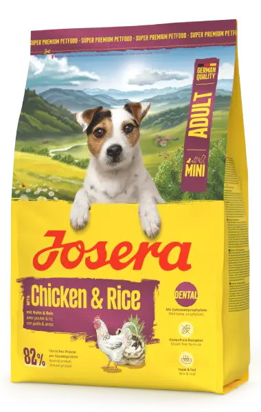 Сухий корм Josera Chicken & Rice (Miniwell) для дрібних собак
