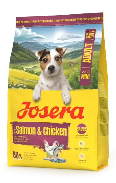 Сухий корм Josera Salmon and Chicken Mini Dog з лососем та куркою для малих порід собак