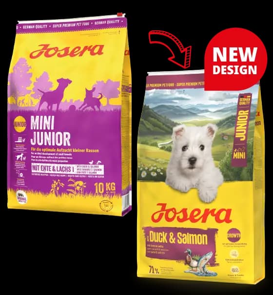 Сухий корм Josera Mini Junior Duck & Salmon для малих порід цуценят