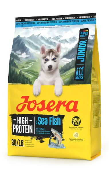 Сухий корм Josera High Protein Junior Sea Fish для цуценят