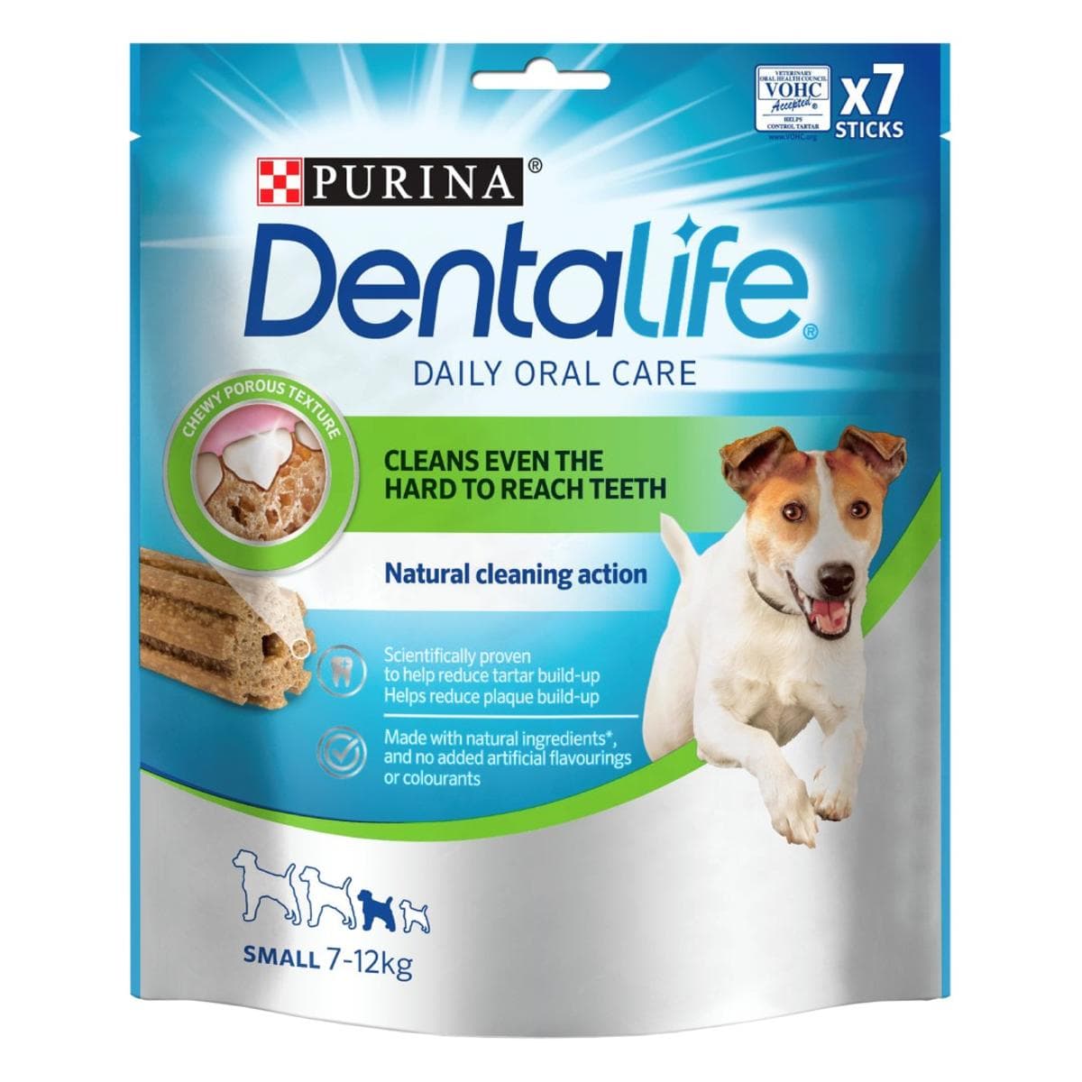 Ласощі Purina Dentalife для здоровʼя зубів малих порід собак