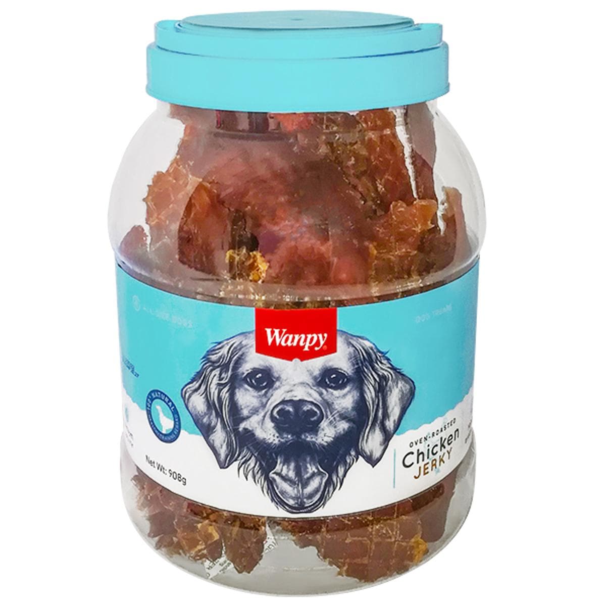 Ласощі Wanpy Jerky with Chicken з куркою філе вʼялене для собак